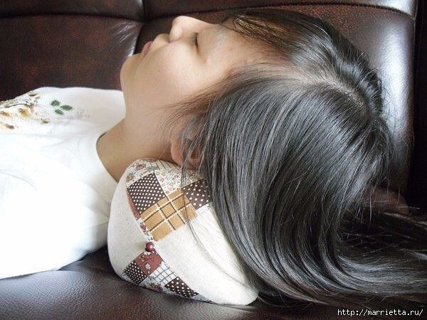 ​Японская подушка для комфортного отдыха