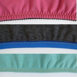 Как пришить эластичную ленту к срезу изделия