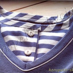 Как сделать кант на круглой горловине в трикотажном изделии