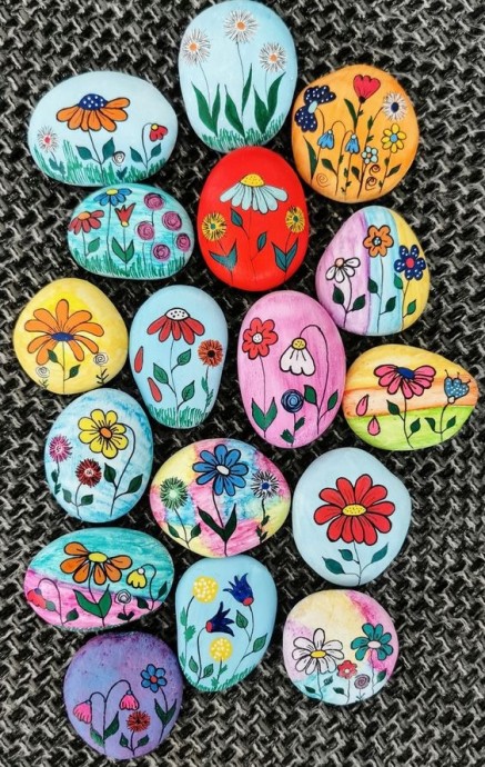 Рисуем на камнях: идеи для вдохновенного творчества