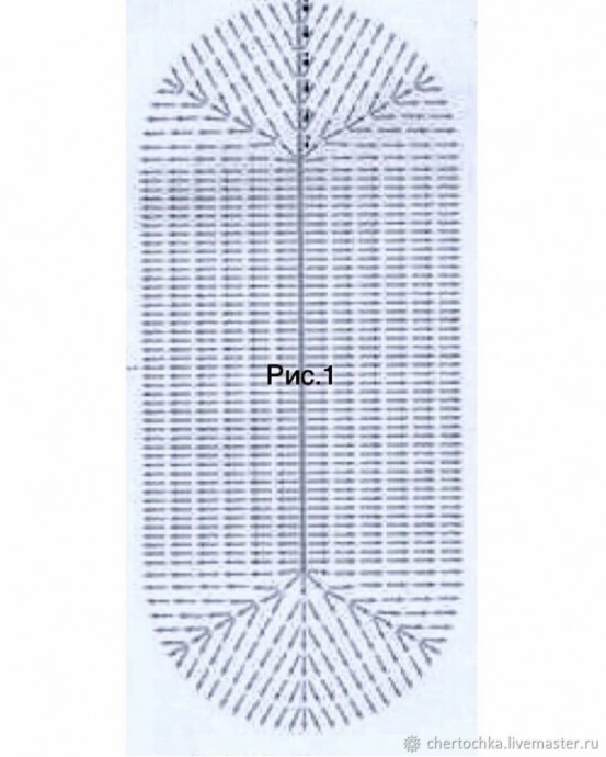 Вяжем авоську ромбами Вяжем авоську ромбами