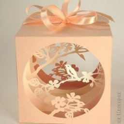 Прекрасный подарок: куб-туннель