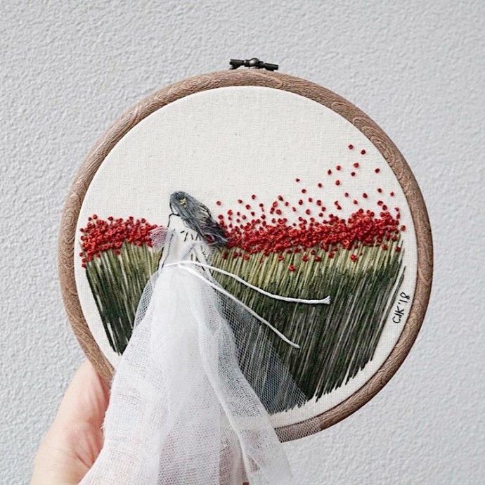 Объемная вышивка без границ: идеи