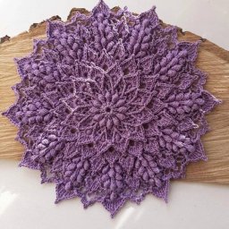 ​Объёмная красивая салфетка