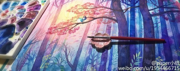 ​Рисуем акварелью красоту