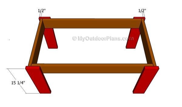 Садовая мебель: стол