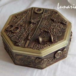 Шкатулка для ниток: мастер-класс