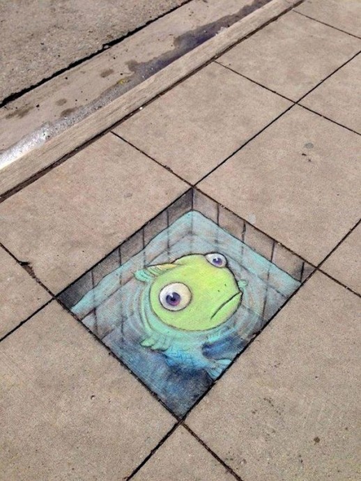 ​Стрит-арт для хорошего настроения: чудесные идеи для творчества