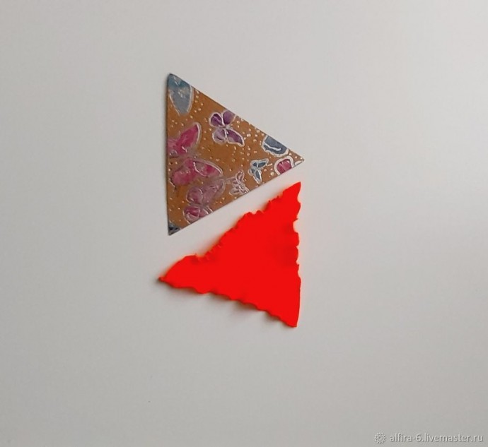 5 вариантов цветка на основе лепестка "Трилистник"