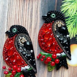 Броши ручной работы: идеи