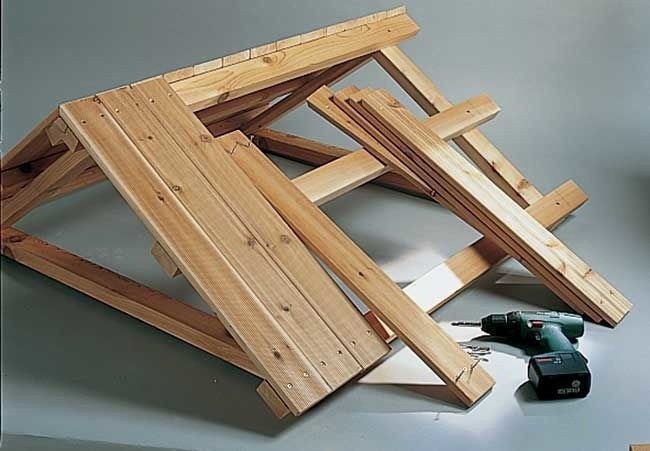 Декоративный колодец