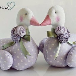 Интерьерные уточки в стиле тильда