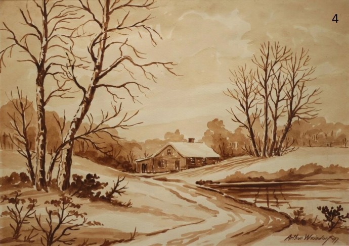 6 техник рисования акварельными красками