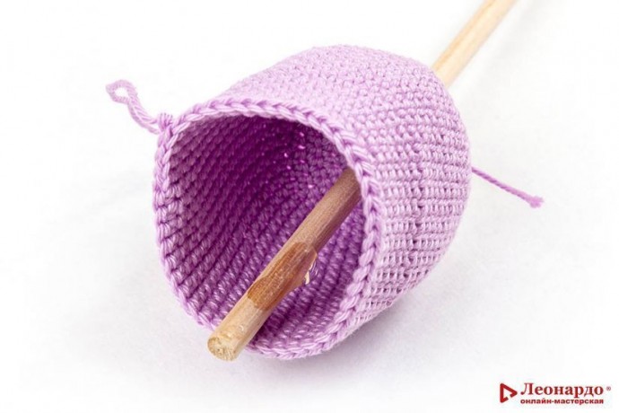 Вязаные тюльпаны