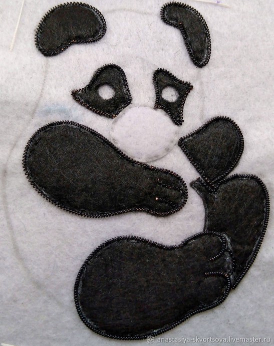 Брошь "Панда"