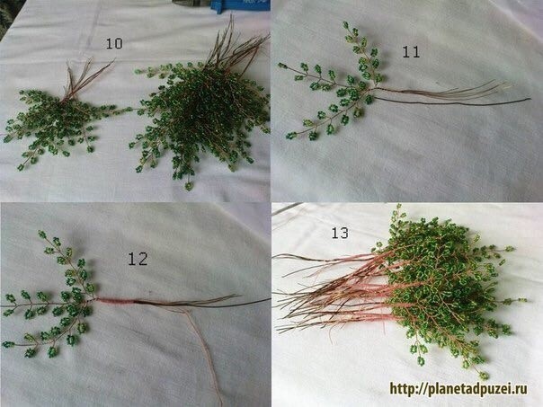 Берёза из бисера: мастер-класс Берёза из бисера: мастер-класс