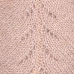 ​Нарядная ажурная регланная линия для вязания сверху