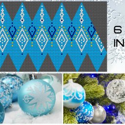 ​Подготовка к Новому году: украшаем шары бисером