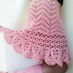 Праздничная ажурная юбочка