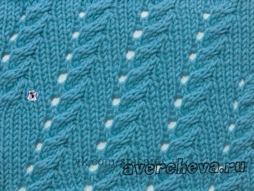 Схемы красивейших узоров для вязания на спицах