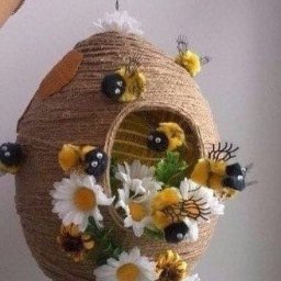 ​Улей из джутового шпагата