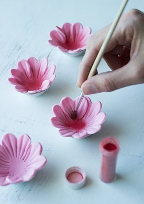 Делаем цветы из мастики