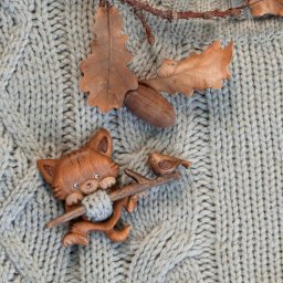 ​Деревянные брошки: идеи для вдохновенного творчества