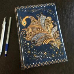 ​Идеи рисунков в технике точечной росписи