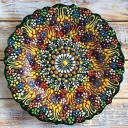 ​Идеи точечной росписи восхитительных тарелок