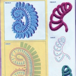 Ирландское кружево: мотивы крючком