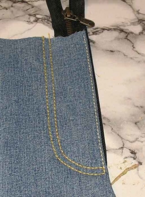 Технология обработки гульфика в джинсах и брюках Технология обработки гульфика в джинсах и брюках