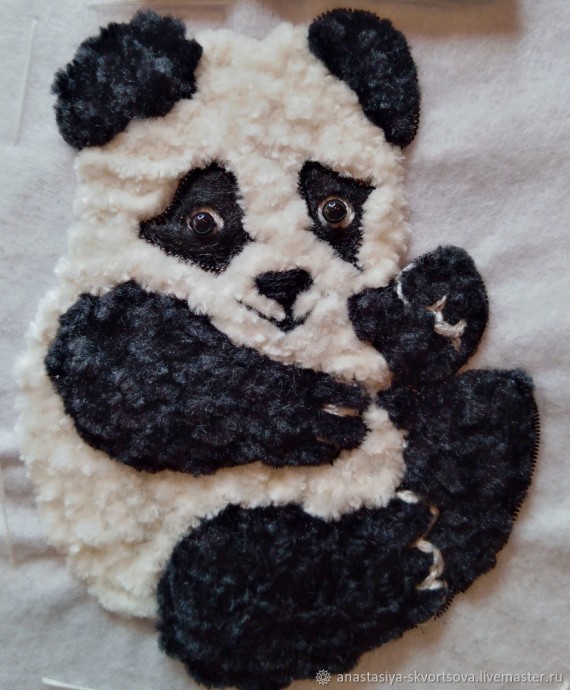 Брошь "Панда"