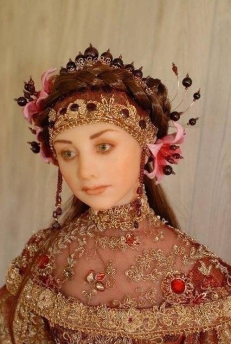 ​Куклы в кокошниках