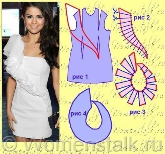 Летние идеи с воланами Летние идеи с воланами