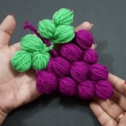 Мастер-класс по созданию грозди винограда