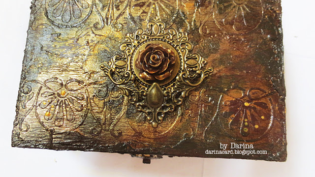 Мастер-класс «Винтажная шкатулка»