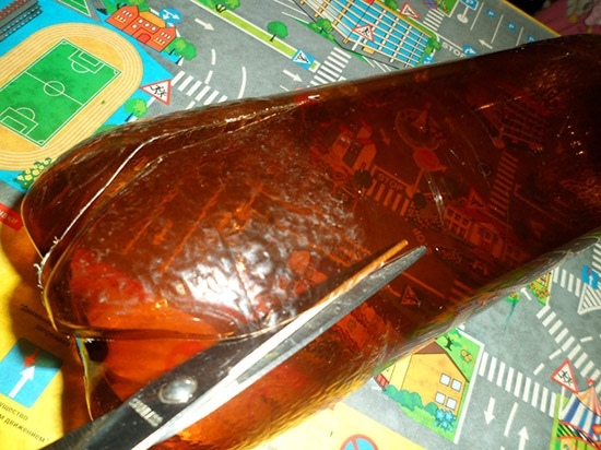 Пальма из пластиковых бутылок