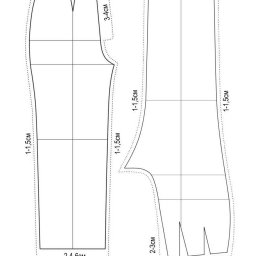 Последовательность пошива брюк