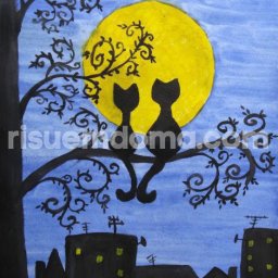 Влюблённые коты