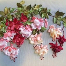 ​Восхитительные примеры вышивки лентами