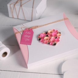 ​Цветочное сердце для романтиков