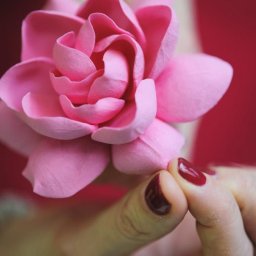 ​Цветок из полимерной глины