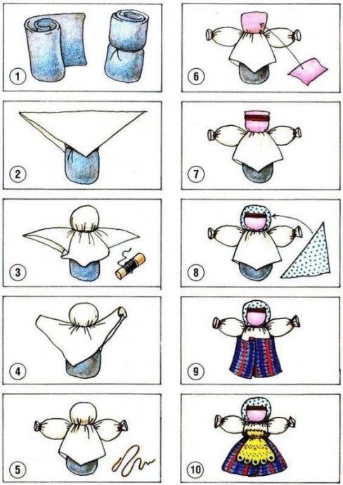 Народные куколки