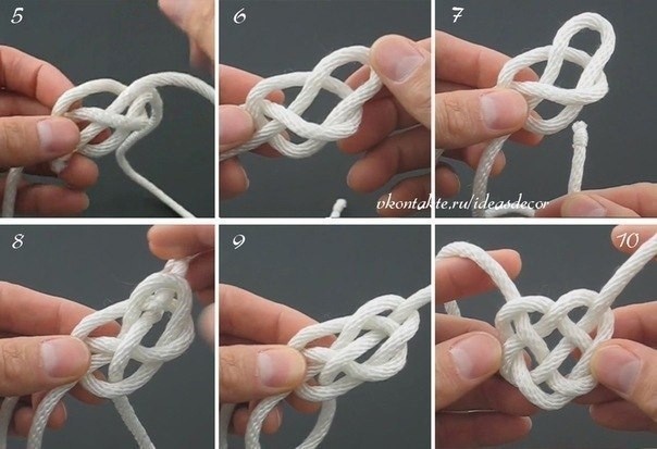 Узел в виде сердца