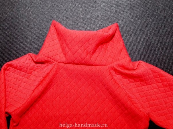 Свитшот с объёмным воротником своими руками