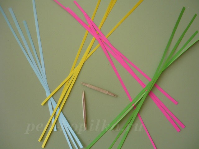 Цветы в технике квиллинга