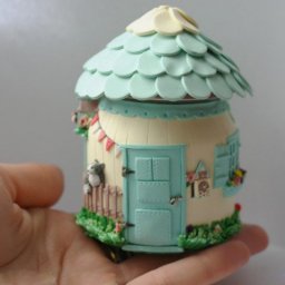 ​Идеи декора баночек из-под детского питания с использованием холодного фарфора или пластика