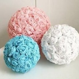 Чудесные бумажные шары