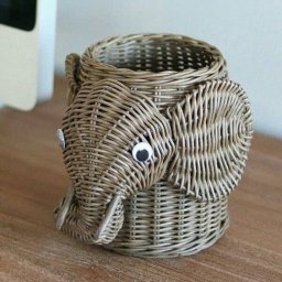 Идеи плетеных карандашниц