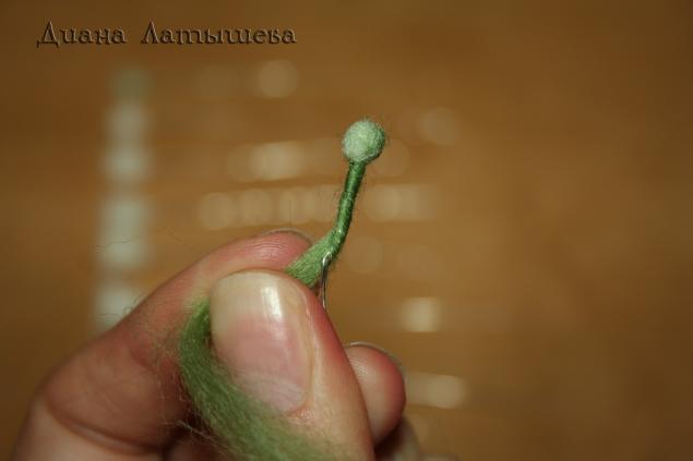 Восхитительные ландыши: шерстяная акварель Восхитительные ландыши: шерстяная акварель